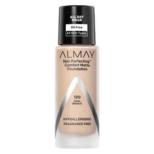 Almay Skin Perfecting Comfort Matte Foundation Tested Liquid Makeup Fluid Ounce